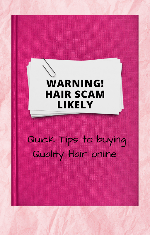 Hair Scam Likely: Tips to Buying Quality Hair online - Bombshell Studios CT